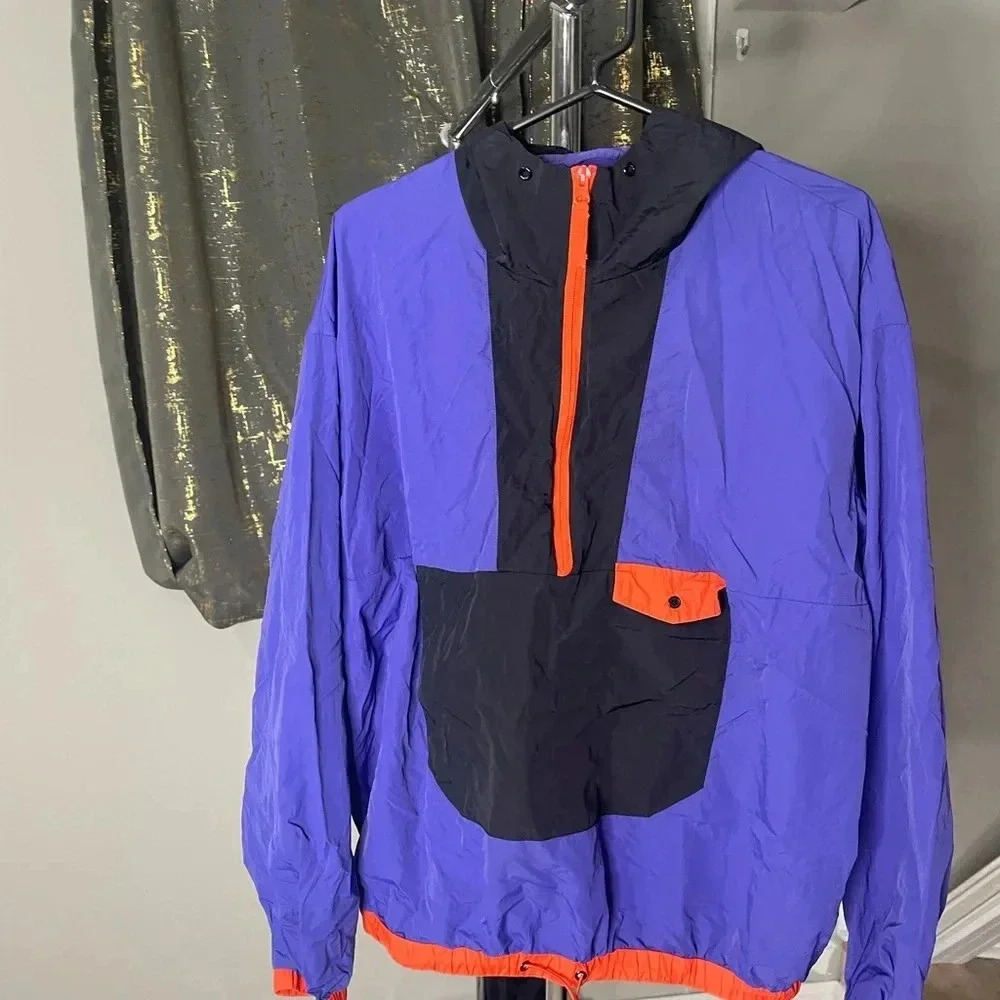 Unisex Windbreaker with hoodie